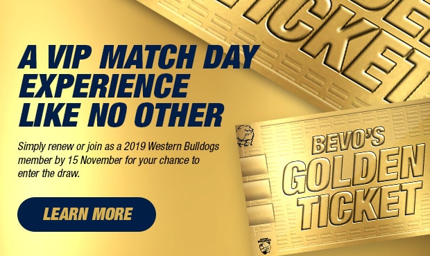 GT-Hero-ART.jpg Join by Thursday, November 15 to go into the draw to win the ultimate VIP match-day experience - Western Bulldogs